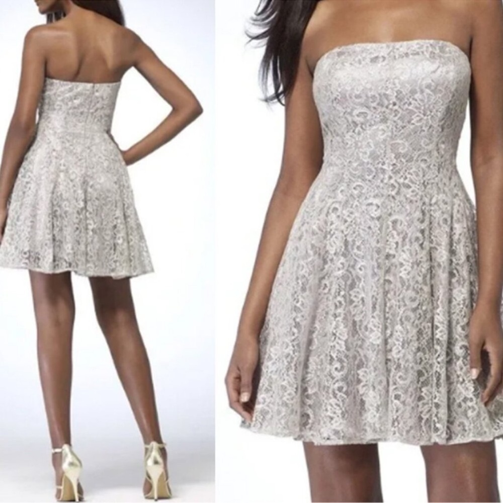 NWT cache lace mini dress